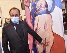 Francois Hollande at St Just